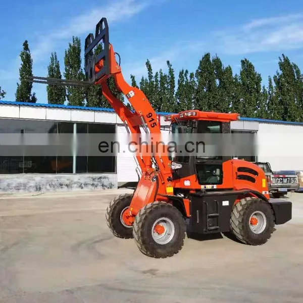 1.5 Ton Loader Heavy Equipment Mini Wheel Loader With CE photo-2