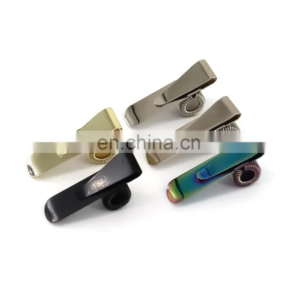 Manufacturers Supply Durable Convenient Stainless Steel Pencil Pen Holders Loop Clips For Notebook Pen photo-2