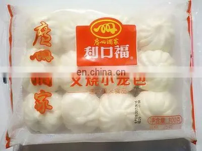 Automatic Plastic Bag Frozen Food Dumplings Pizza Pasty Toast Bread Tortilla Pillow Type Big Horizontal Packing Machine photo-5