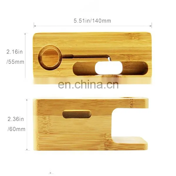 Amazon Hot Sell Multifunctional Universal Kitchen Holder Mount for Your Mobile Cell Phone Pedestal Stand Wood Desk Table photo-4