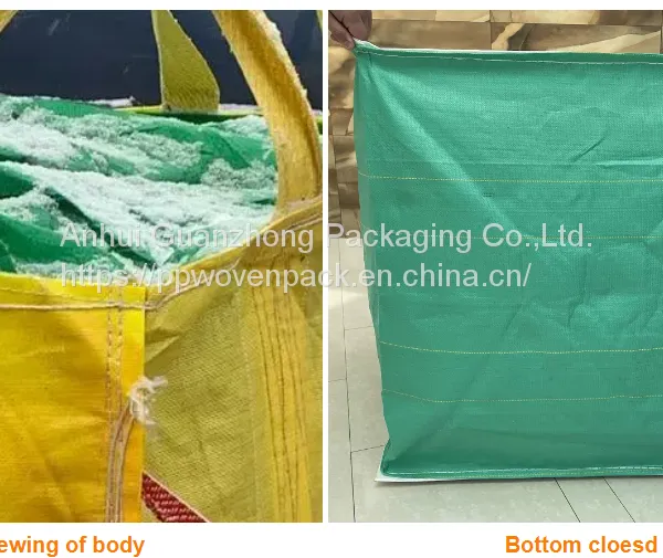 1 Ton Fibc,1000Kg Jumbo Plastic Big For Cement Bag Filling Packing Price China photo-3