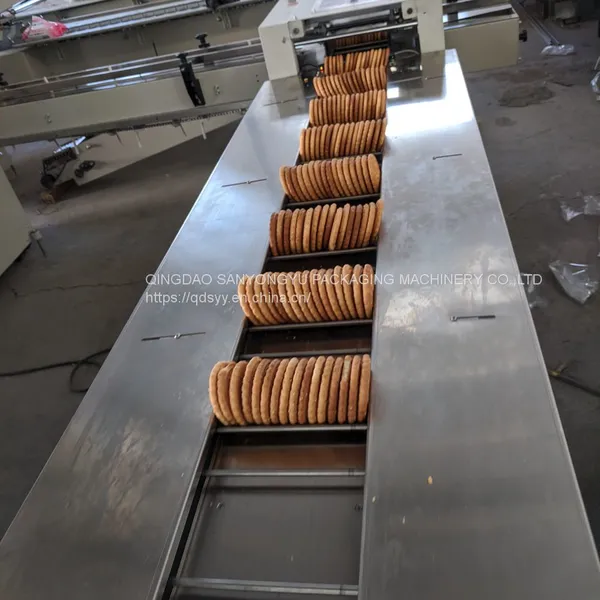 One Edge Biscuit Packing Machine Without Tray photo-5