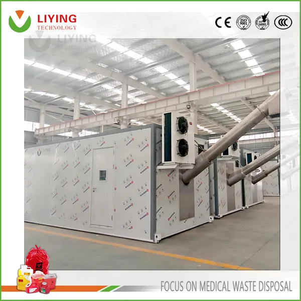 Medical Waste Disposal With Microwave Disinfection Mdu-10
