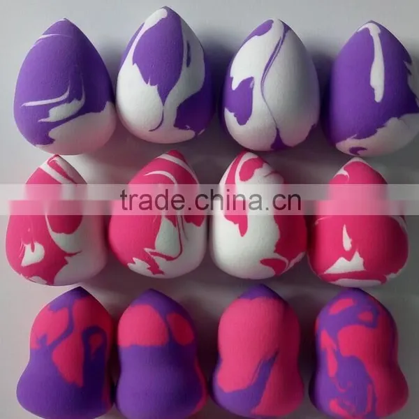 Mixed Color Heart Shape Water Drop Shap Powder Sponge Cosmetic Sponge photo-2