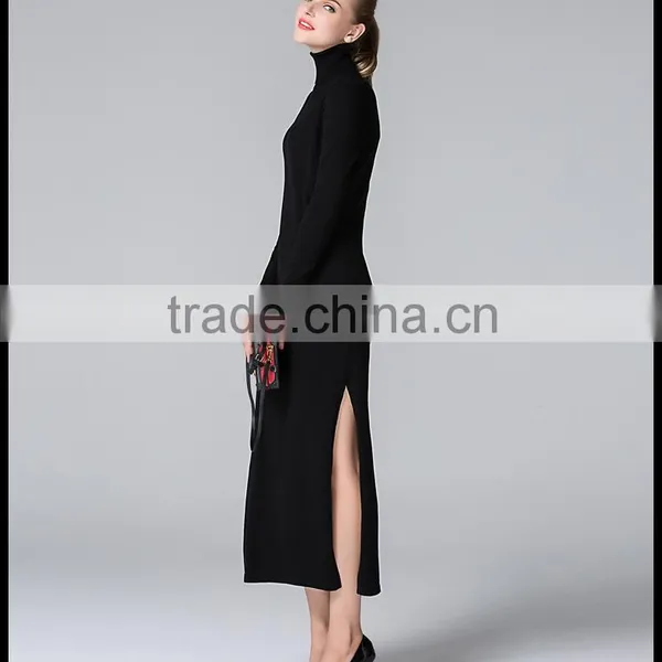Autum/Winter Pullover Split Package Hip Ultra Slim Thin Long Skirts for Women photo-6