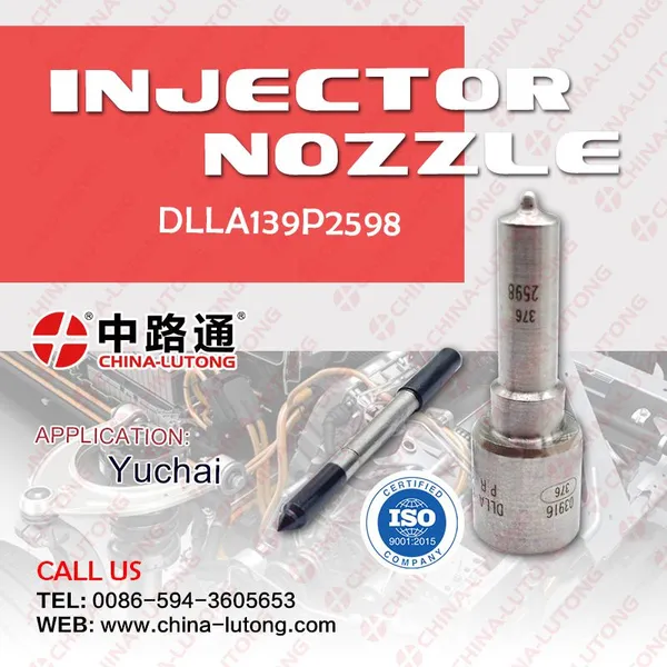 DLLA139P2598 Bosch Common Rail Injector Nozzle | 0433172598