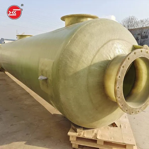 Yike Frp Acid Gas and Alkali Washing Tower, Frp Exhaust Gas Scrubber, Packed Spray Tower photo-3