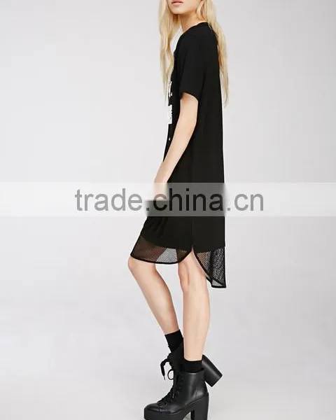 2015 China Manufacturer Customized Ladies Print Casual Dress photo-5