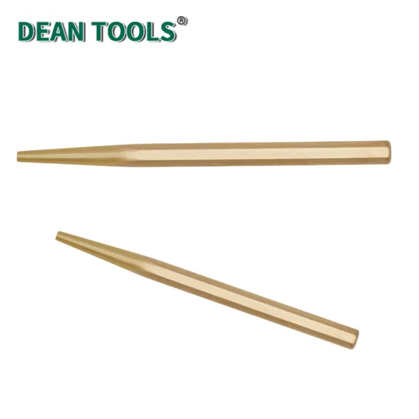 Non-Sparking Drift Pin Punch(Hex) 150*8mm Length,Drift Hex Pin Punch,Spark-free Safety Tool, Beryllium Copper photo-3