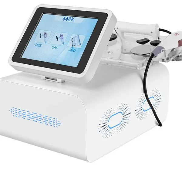 Single Probe Monopolar RF Tecar Therapy Unit 448K CET RET 150W Power With Stainless Steel Electrodes for Physical Therapy photo-2