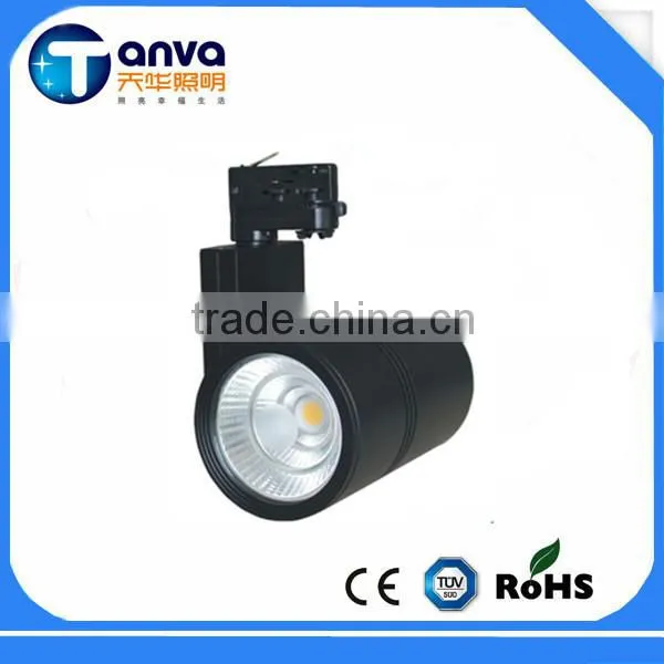30W 2700-3500K Warm White Aluminum Alloy Cob Led Track Light photo-3