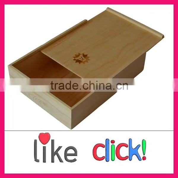 Wooden Box Sliding Lid, Sliding Lid Wooden Gift Box Supplier's Choice photo-2