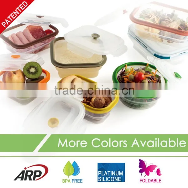 Wholesale Home Food Storage Silicone Folding Box photo-5