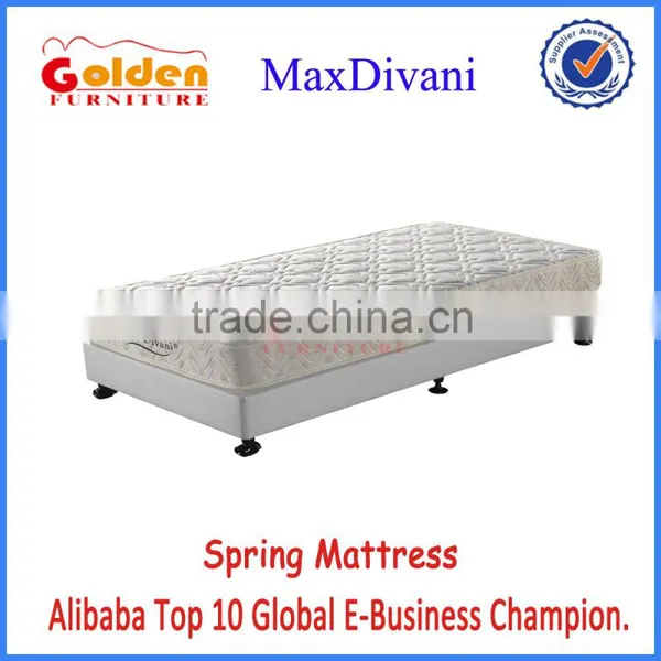 MaxDivani Pocket Spring Mattress Competitive Price Spring Mattress Golden Cheaper Spring Mattress