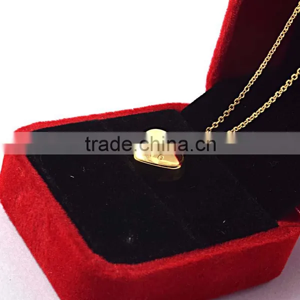 Fashion Jewellery Necklace Heart Style Stainless Steel Jewelry Gold Necklace photo-5