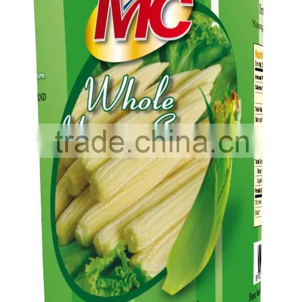 Canned Baby Corn Canned Young Corn