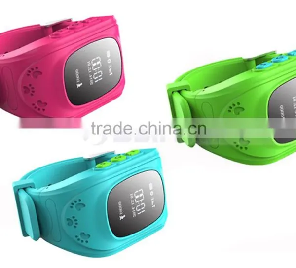 Silicone WIFI Wrist Cell Phone Watch For Kids Watch Phone With SOS Phone Call GPS Tracker photo-3