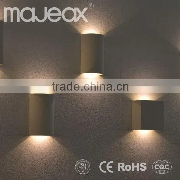 European White Gypsum Plaster Bedside 40W Wall Sticker Lamp photo-3