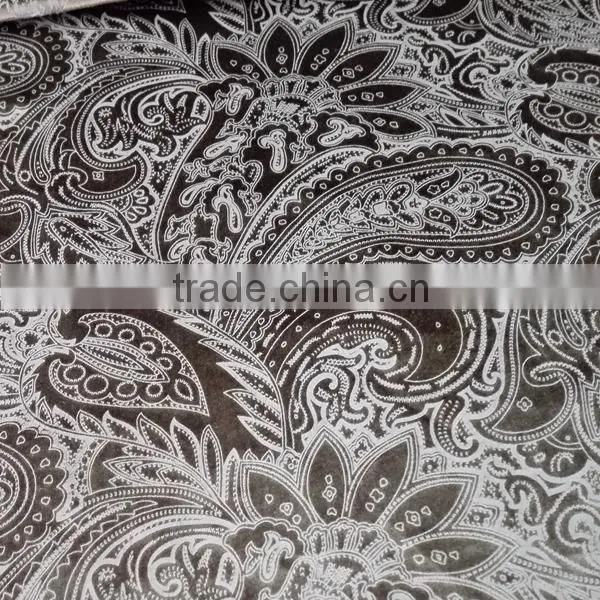 Dubai Fashion Curtain Fabric 100% Polyester Italy Shiny Velvet Tricot Fabric For Curtain photo-5