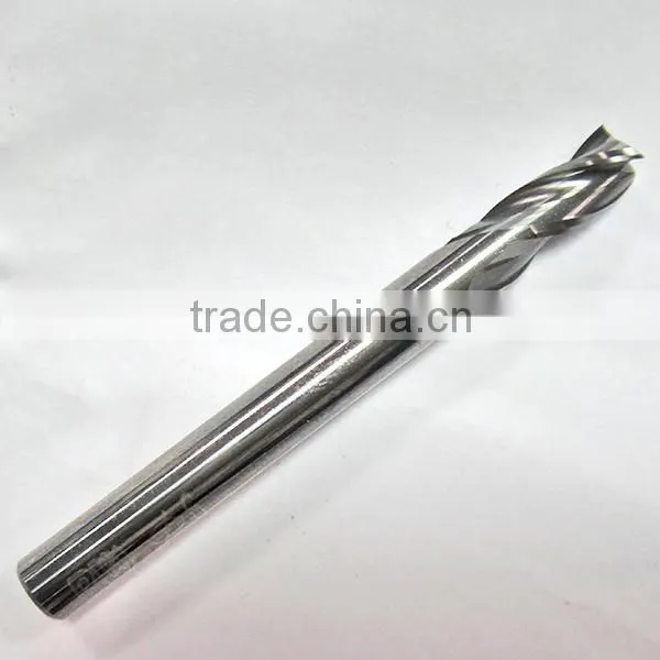 Tungsten Carbide 3 Flute Acrylic Endmill For Cutting Acrylic photo-3