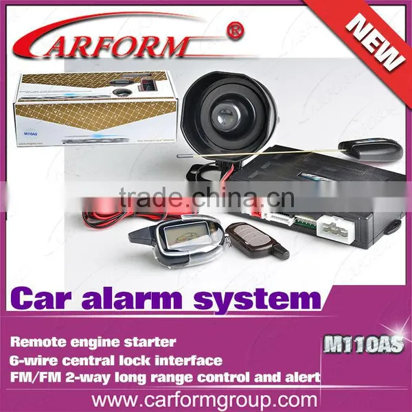 Factory Wholesale New Upgrade English/Persian Version Magicar M110AS Scher-Khan Two Way Car Alarm Security System With Remote photo-4