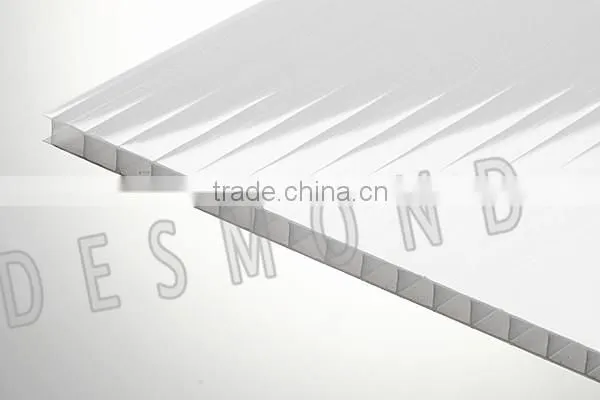 Desmond Polycarbonate Multi-wall Sheet Polycarbonate Hollow Sheet Top Quality photo-4
