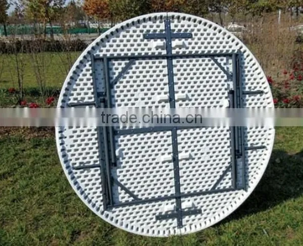 Graceful Round Plastic Folding Dining Table Outdoor photo-4