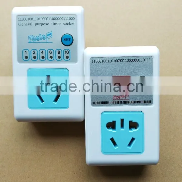 Automatic Power Socket With Timer 24hours With Smart Universal Electric Timer Power Socket photo-6