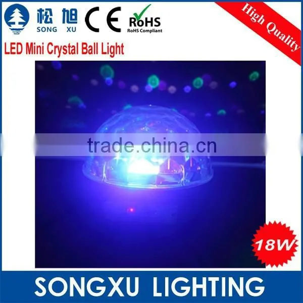 High Power Mini Disco Led Crystal Magic Ball Light Club Lighting photo-4