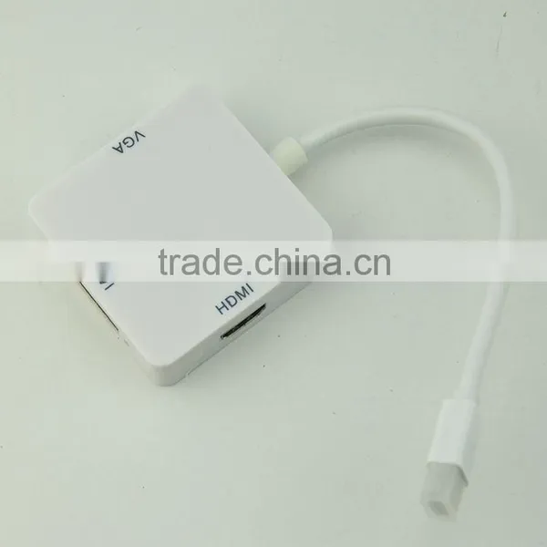 Custom Mini dp to Dvi Vga Converter for Projector photo-4