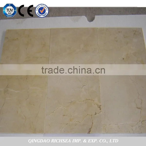 Natural Stone Cream Marfil Marble Floor Tiles Quality Choice