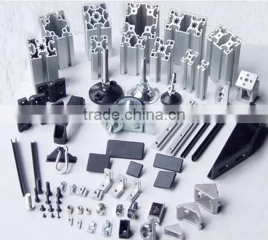 Hight Quality Aluminium Extrusion Profile Aluminum Extrusion Profile of Dispaly Rack With All Kinds of Surface Finish photo-4