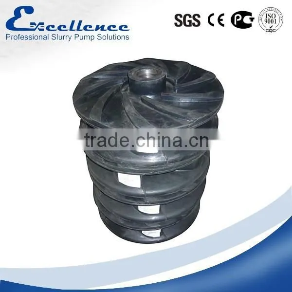 Corrosion Resistant Rubber Lined Slurry Pump Impeller photo-3