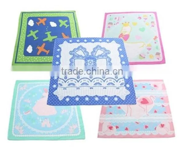 ChildrenTeen Cartoon Animation Animal Print Handkerchief Set,10 PCS photo-6