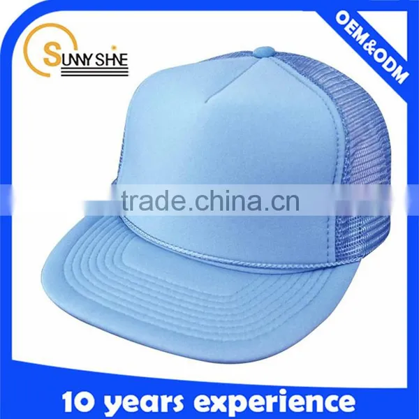 Foam Flat Bill Mesh Trucker Hat photo-5