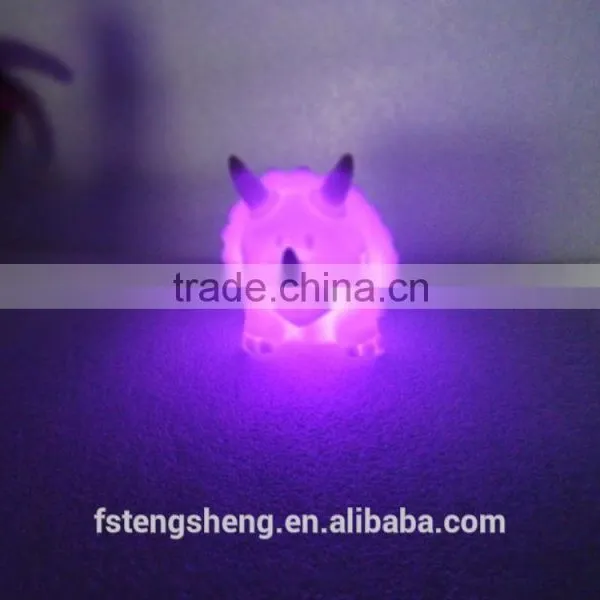 2016 New Custom Design Cute Pvc Led Toy Animal Shaped Night Lights photo-5