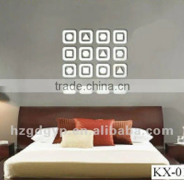 Decorative mirror,mirror sticker