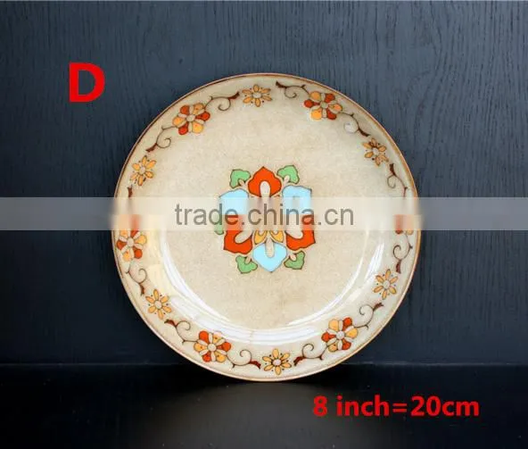 Personality Restaurant Dishes Fashion Ceramic Fruit Bowl Trhp01 photo-5
