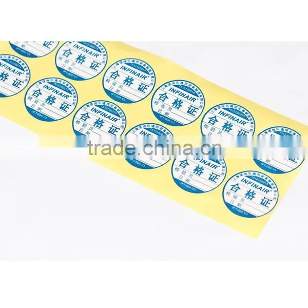 Low Price Certification Warranty Seal Sticker/warranty Sticker photo-3