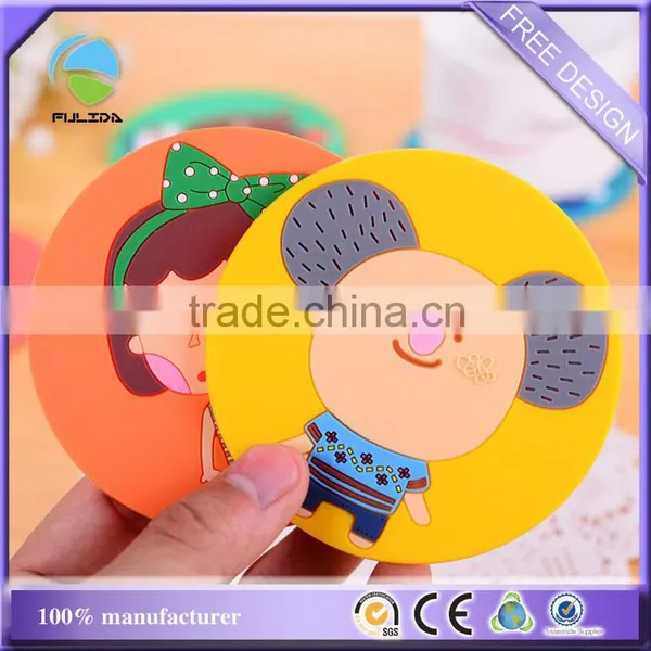 Thick Kids Kindergarten Soft PVC Rubber Mixed Pack Tea Drink Mat photo-2