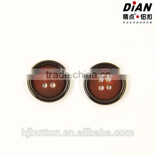 2016 Suit Horn Buttons Colorful Buttons Bull Horn Buttons 4 Holes photo-2