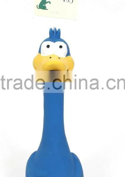 Dog Latex Toys With Squeaker Blue Dark Toy photo-4