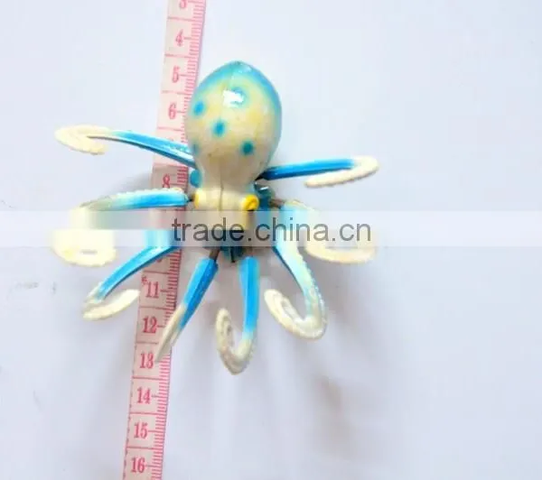 3.5 Inch Plastic Ocean 0ctopus Shapes Custom 3D Fridge Magnet photo-4