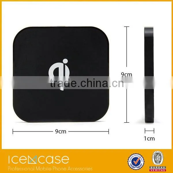 Portable Q8 QI Wireless Charger 2 USB Port Moblie Phone Charging Pad For IPhone Samsung HTC photo-3
