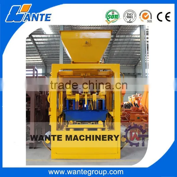 WANTE BRAND Italy High Scale Industries QT4-24 Automatic Concrete Block Making Machine photo-3
