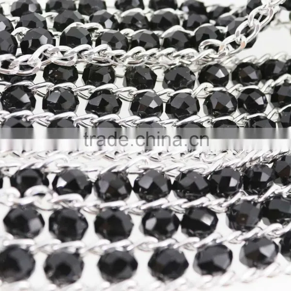 2015 Fashion Dress PU Belt With Hematite Plastic Beans Accessories in Yiwu photo-5