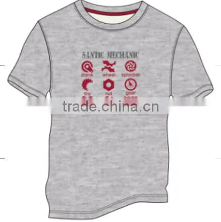 100% Polyester Dry Fit Fashion Short Sleeve Custom Mens Running t Shirt in Stock photo-3