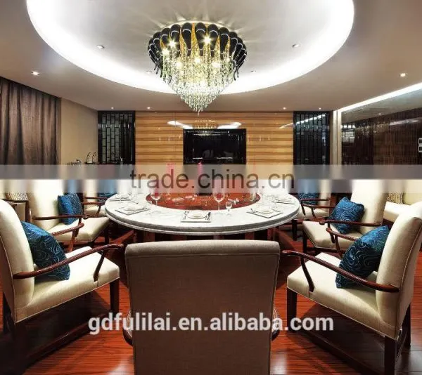 Used Wood Elegant Restaurant Chairs Chinese Restaurant Table and Chairs