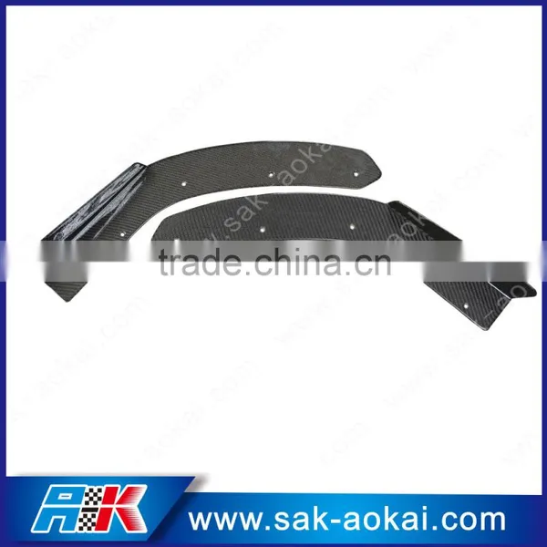 Canard Wing C Style Carbon Fiber Lip Splitter Fit to All Cars photo-2