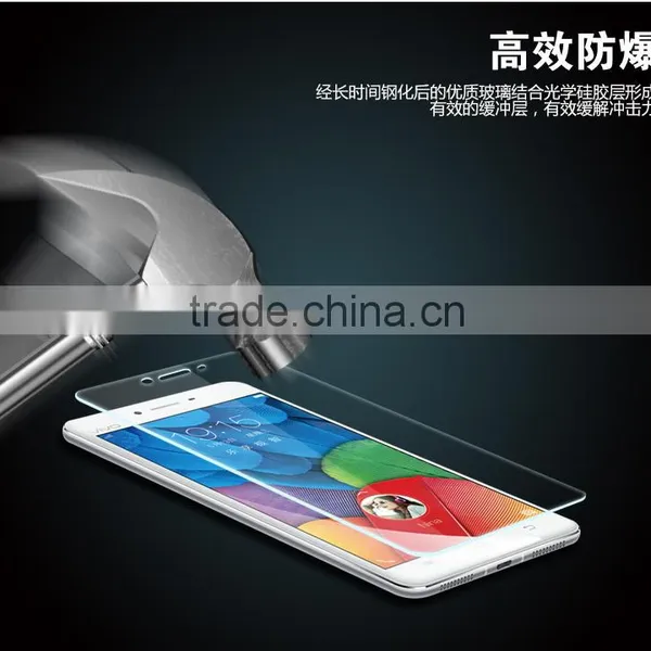 Anti Bluelight Colored 9H Tempered Glass Full Cover Screen Protector For Vivo X5L photo-4
